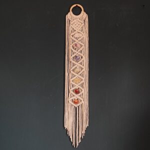 Tapiz de Macramé 7 Chakras