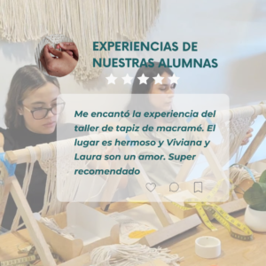 Taller de Macramé Rionegro y Oriente