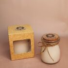 vela aromática con tapa de corcho