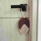 hoja de macrame para puerta