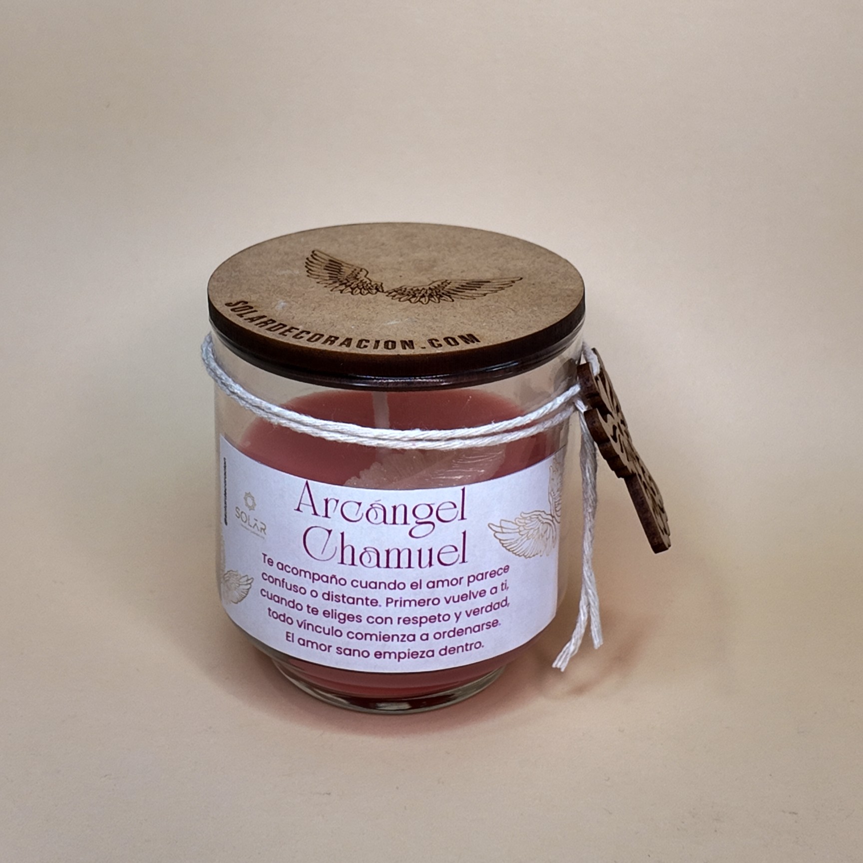 Vela aromática del arcángel Chamuel