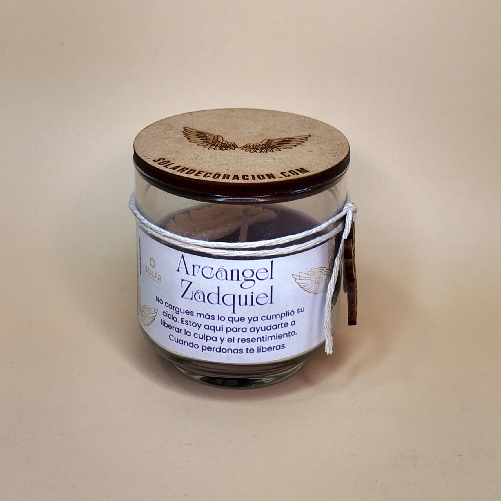 Vela aromática del arcángel Zadquiel