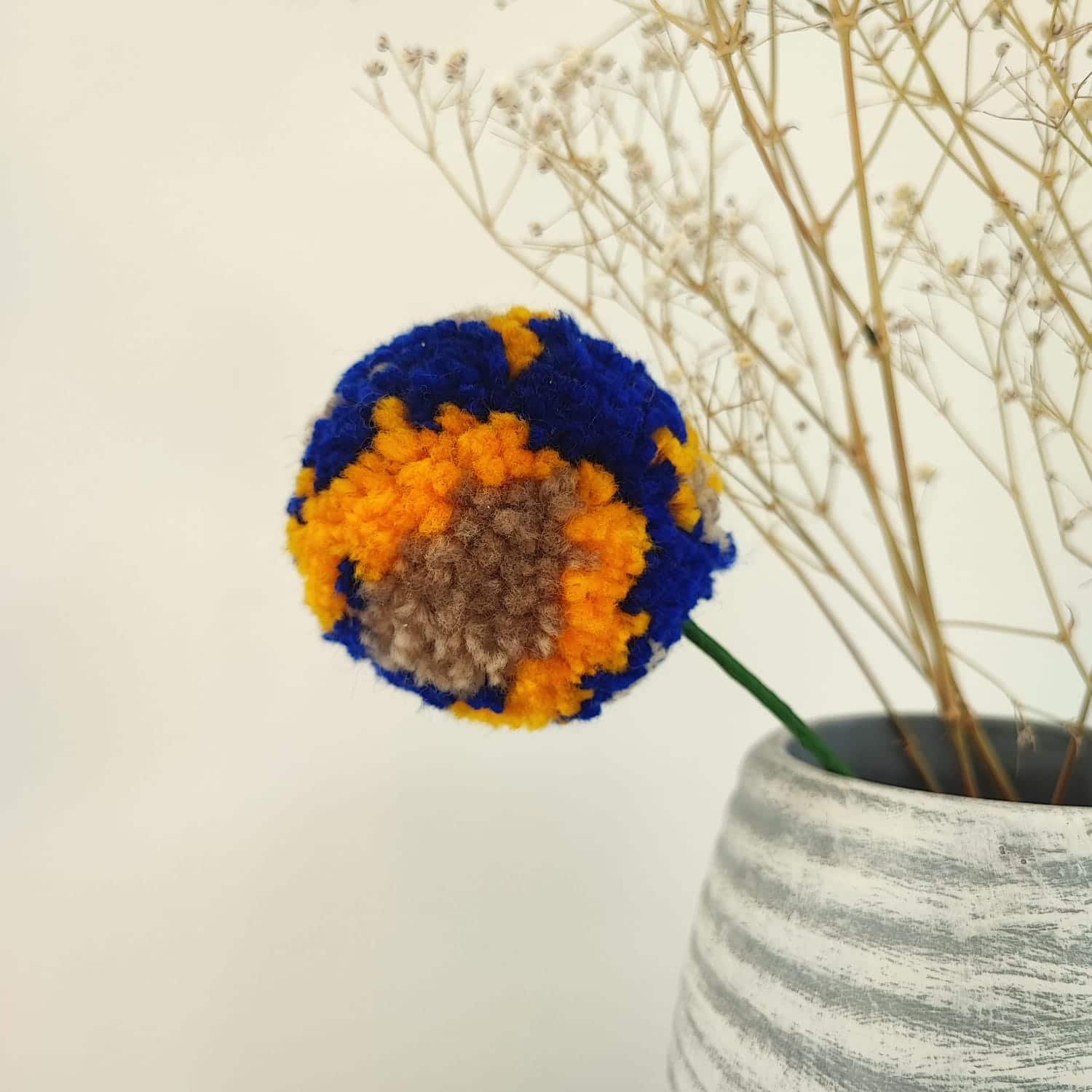 Flores de pompones