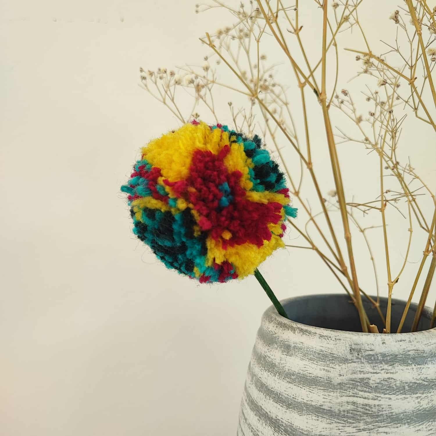 Flor de pompon