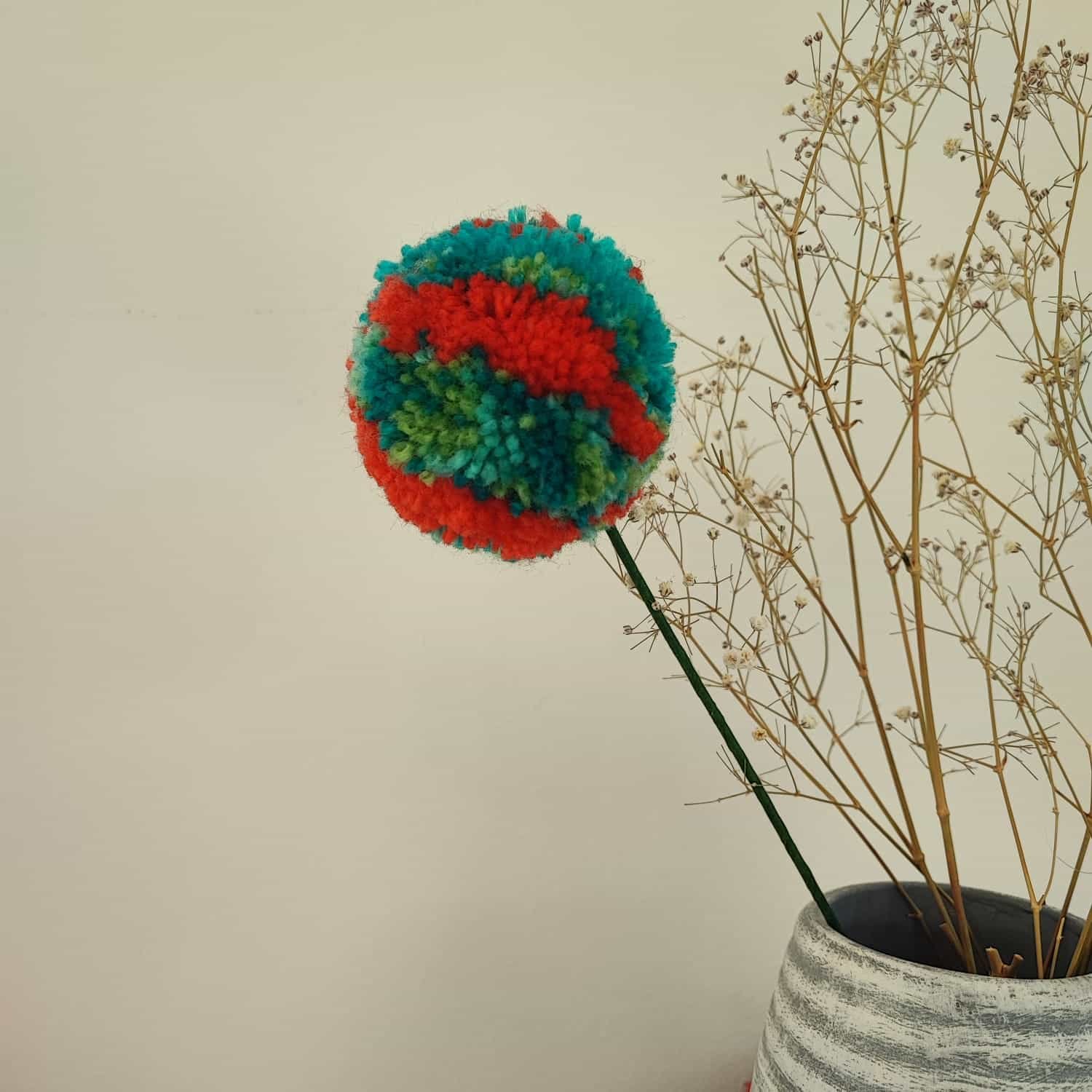 Flor de pompón